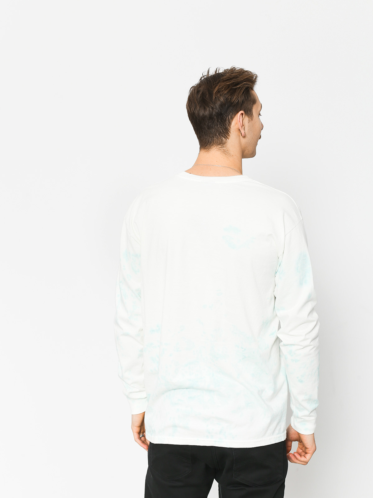 Triko Stussy Small Stock Td (natural/blue)