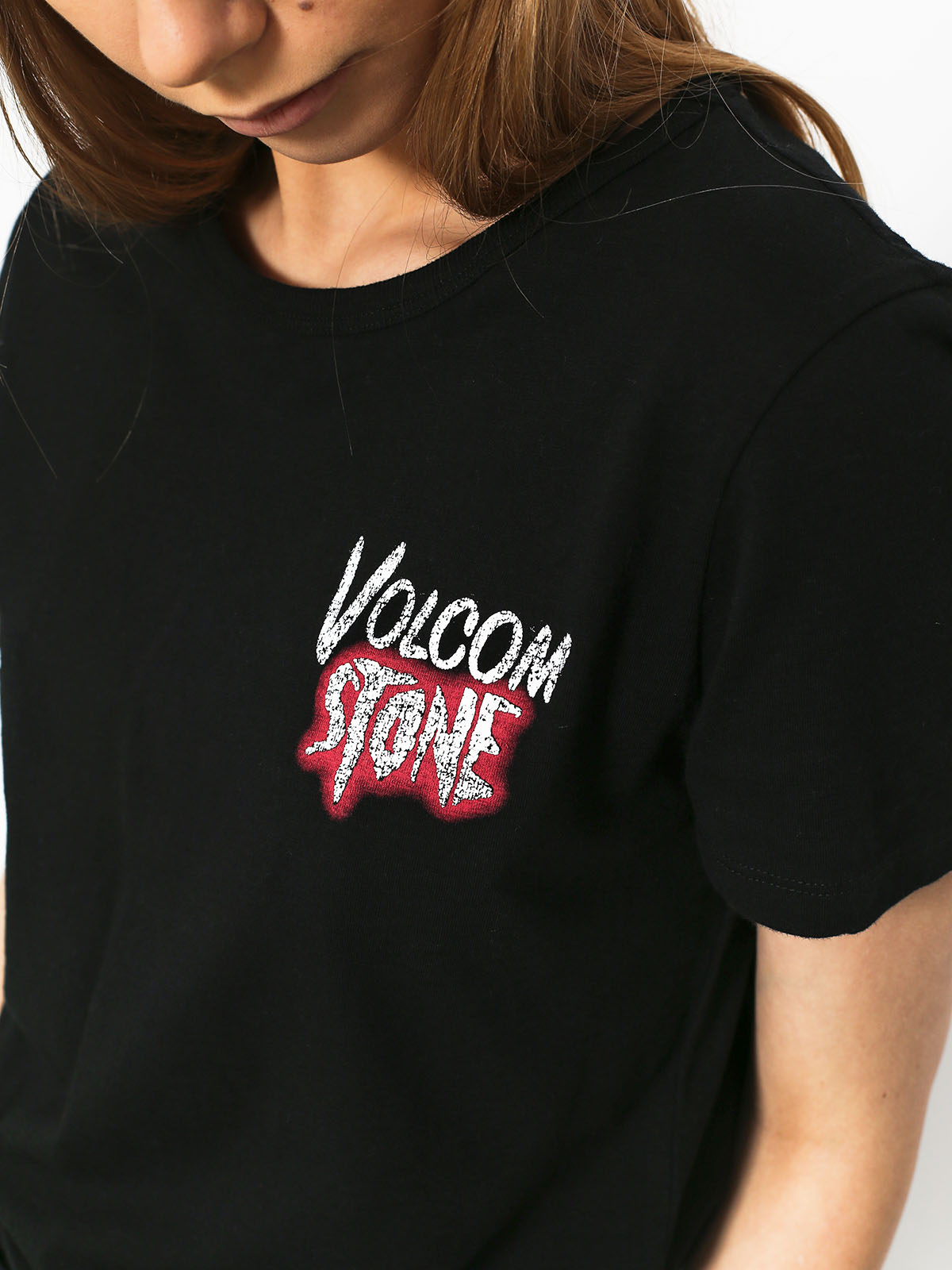 Tričko Volcom Skullactic Wave Wmn (blk)