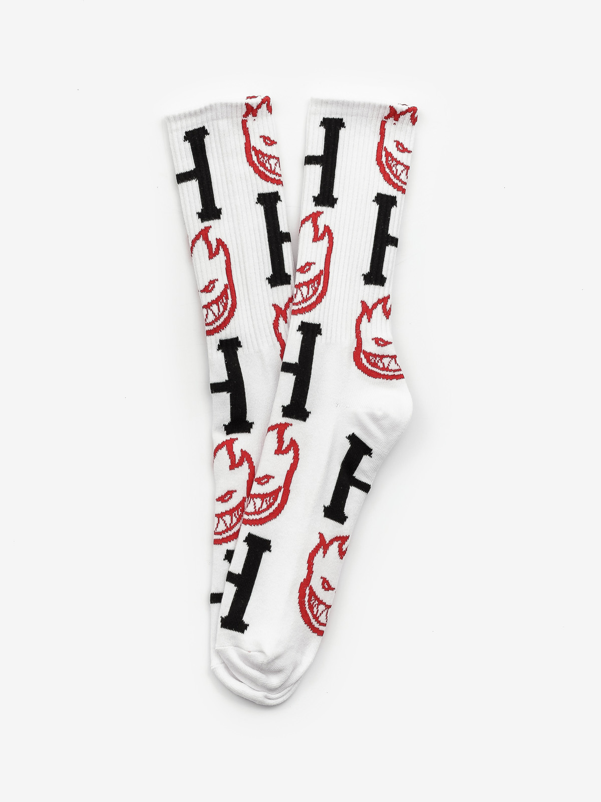Ponožky HUF Spitfire Bighead H (white)