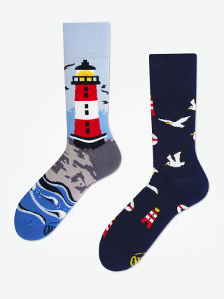 Ponožky Many Mornings Nordic Lighthouse (navy/light blue)
