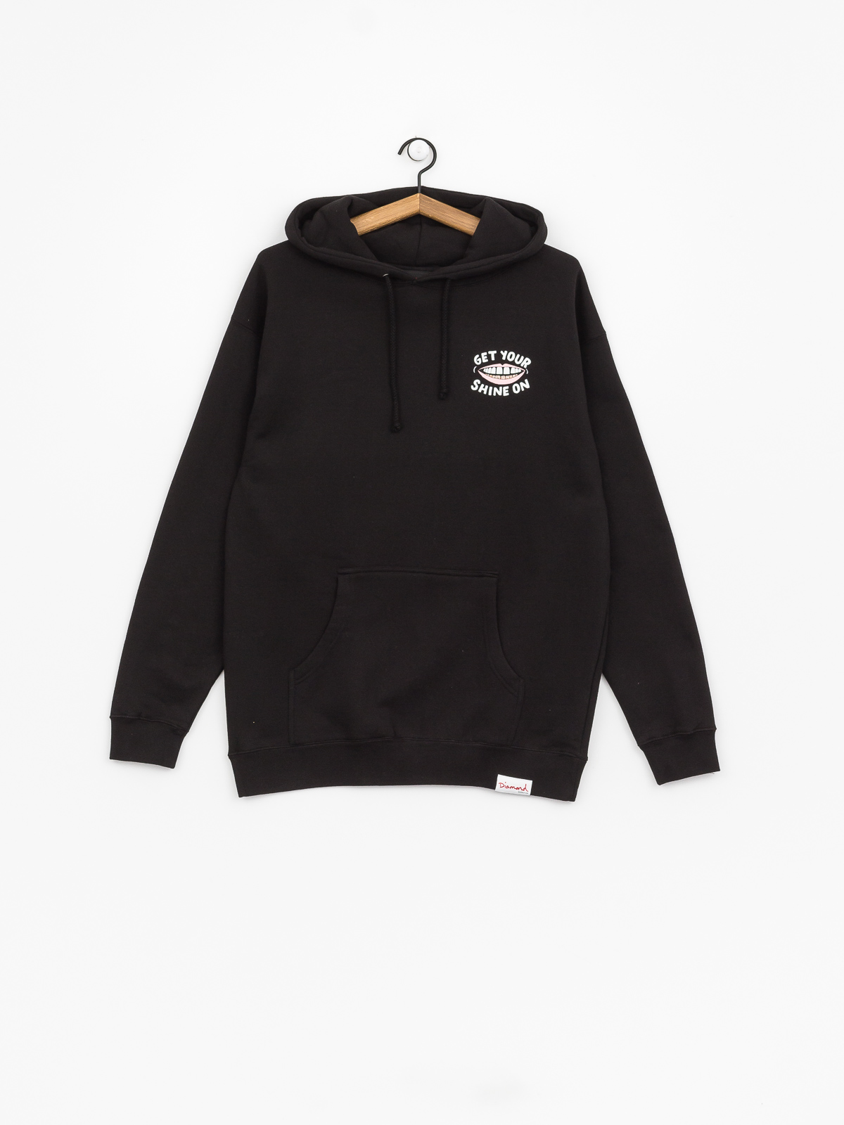 Mikina s kapucí Diamond Supply Co. Shine On (black)