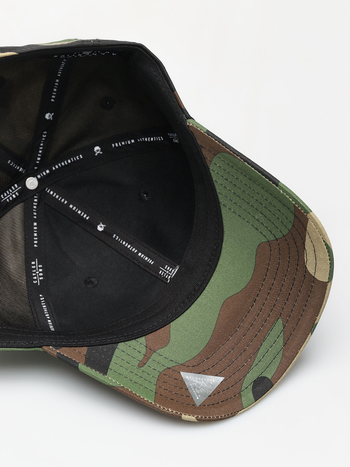 Kšiltovka  Cayler & Sons Small Icon ZD (woodland/black)