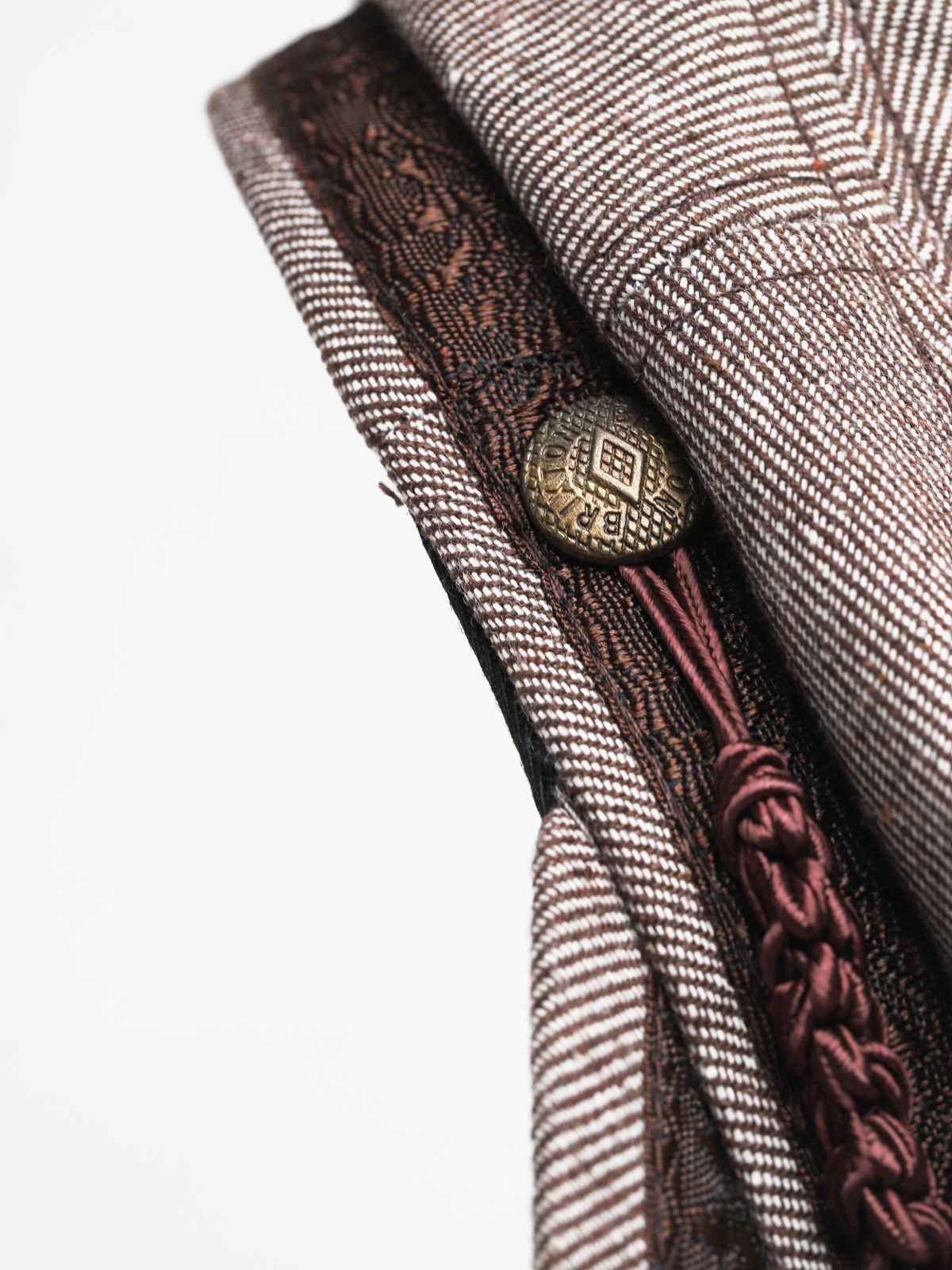 Klobouk s kšiltem Brixton Athens ZD Wmn (brown/white)