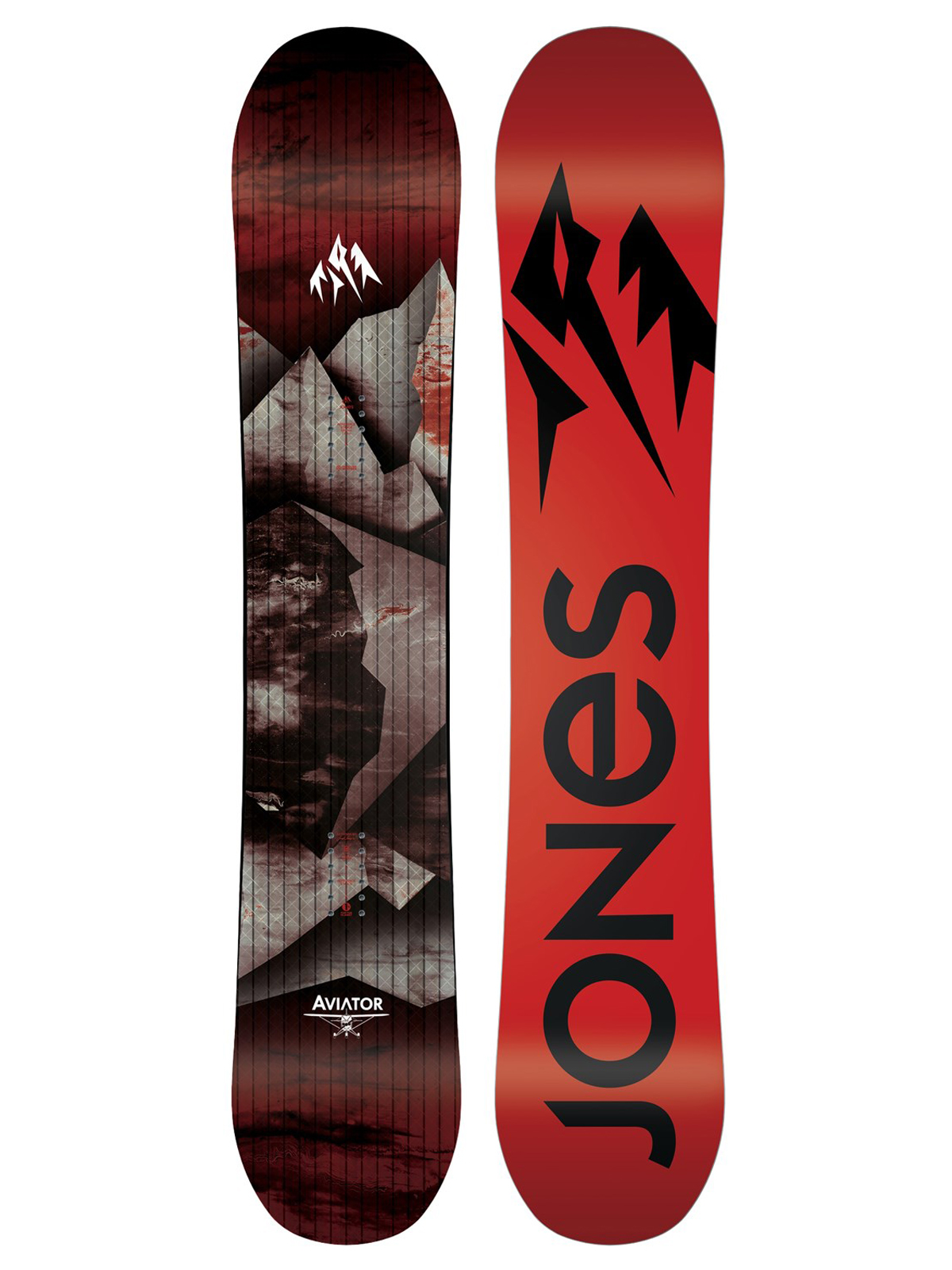 Pánská Snowboard Jones Snowboards Aviator (red/black)