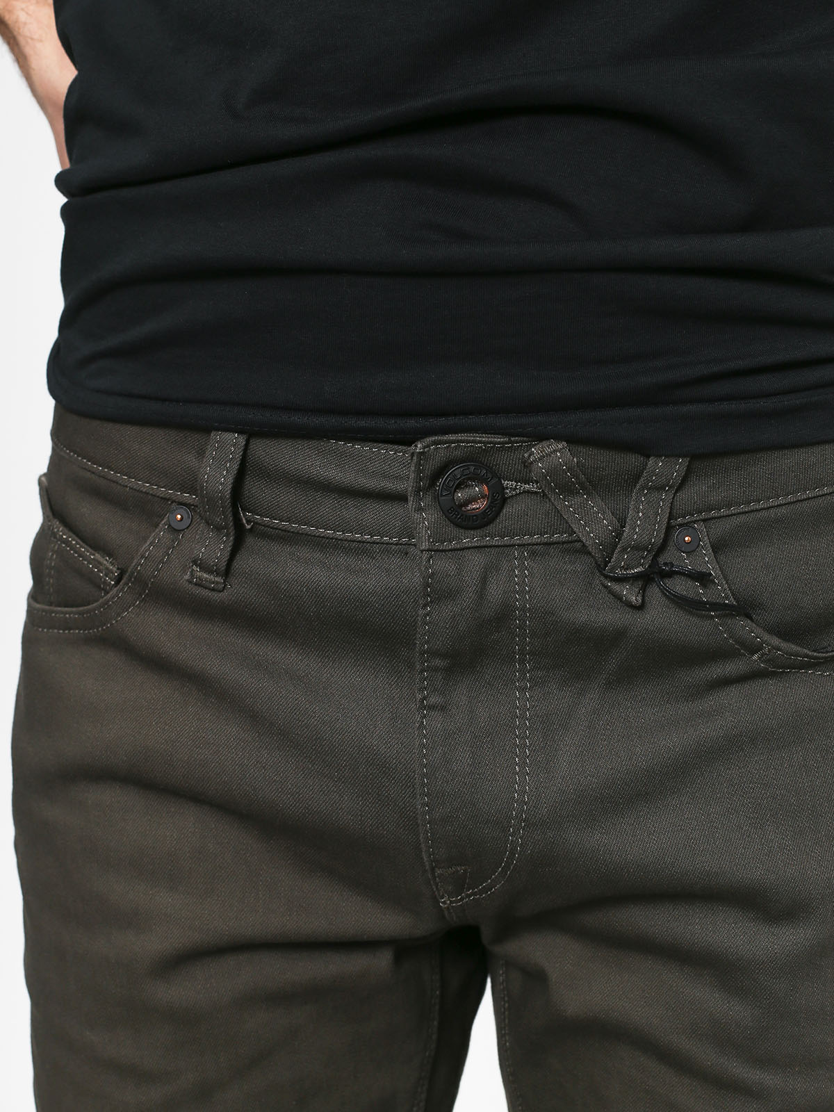 Kalhoty Volcom Vorta 5 Pocket Slub (led)