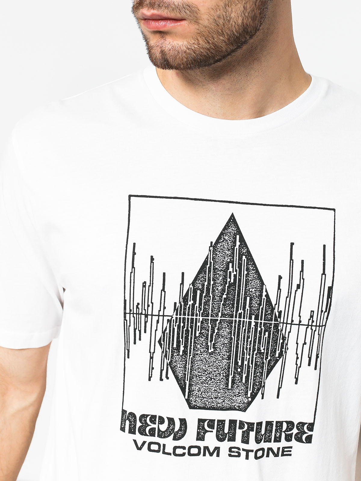 Tričko Volcom Lay It Down Bsc (wht)