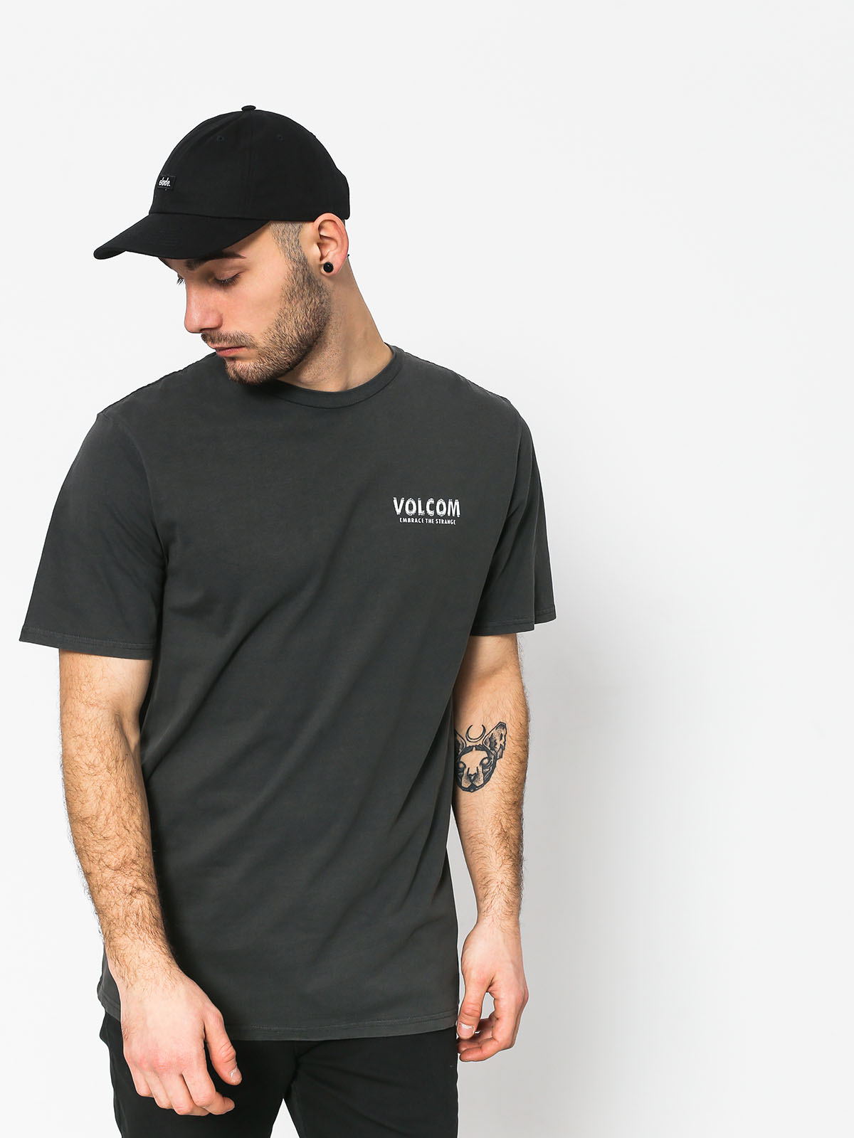 Tričko Volcom Wheat Paste (blk)