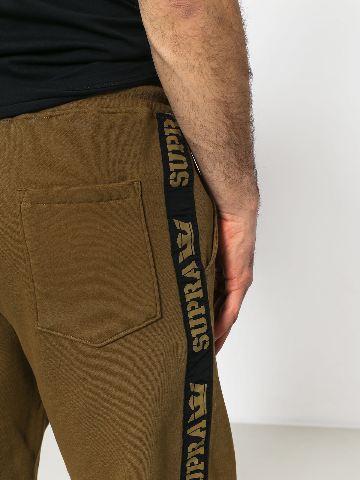 Kalhoty Supra Streeter Pant (olive/blk)