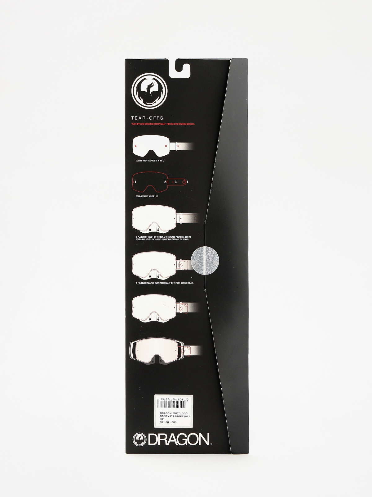 Příslušenství Dragon NFXs (tear off 20 pack clear)