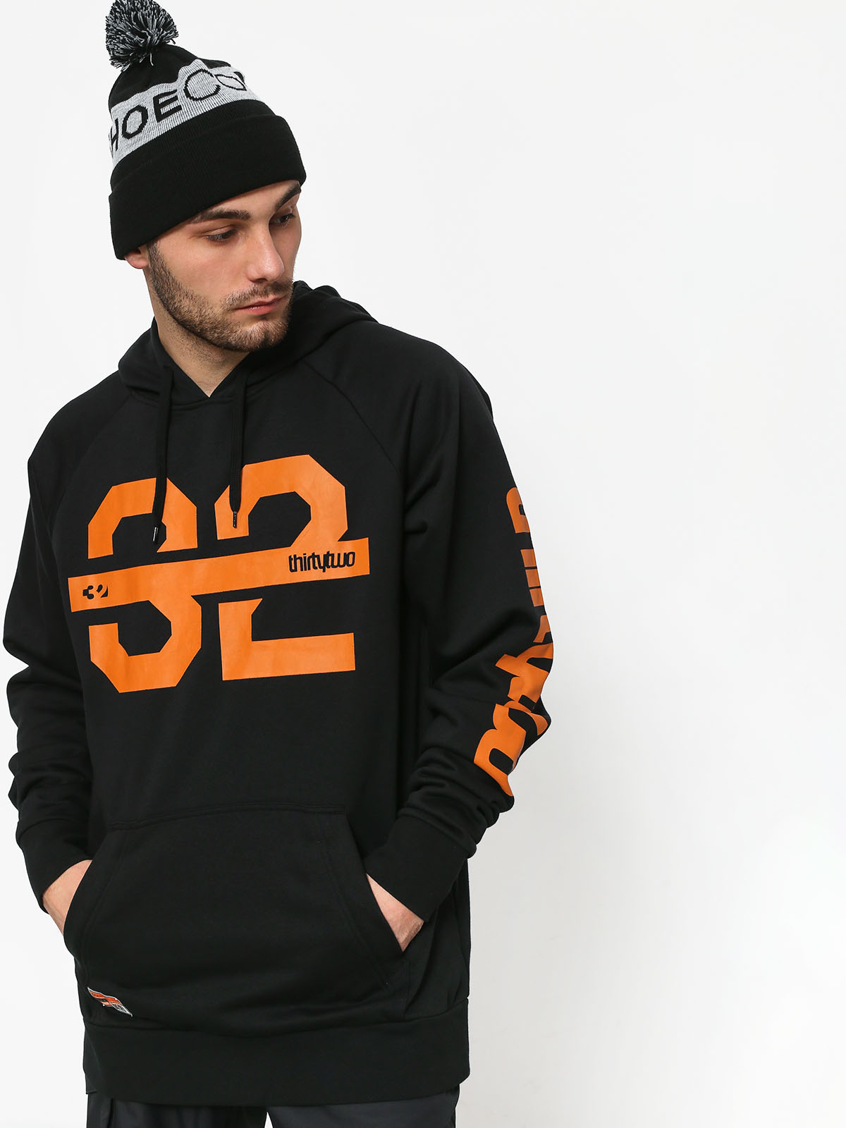 Mikina s kapucí ThirtyTwo Marquee HD (black)