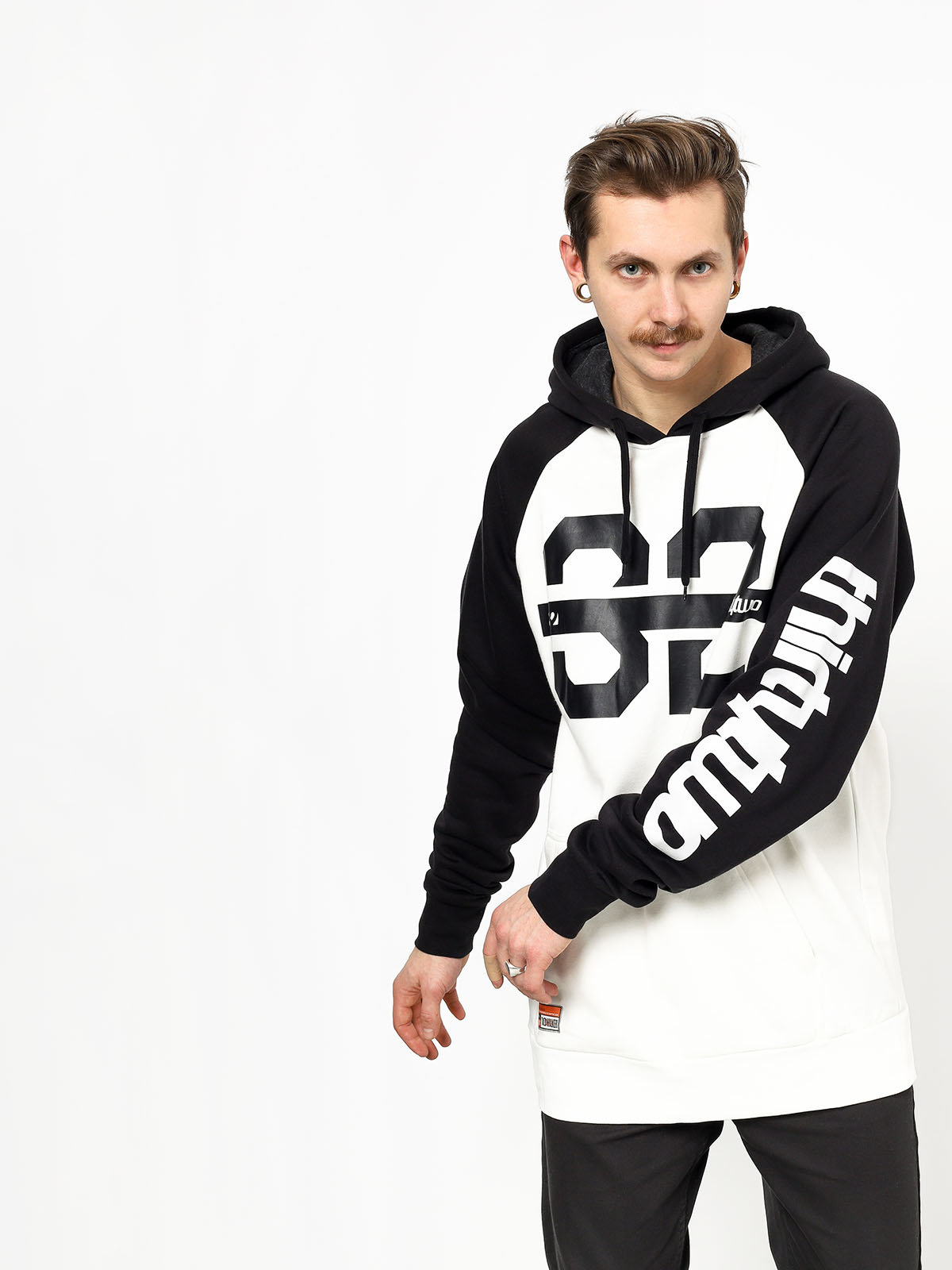 Mikina s kapucí ThirtyTwo Marquee HD (white)