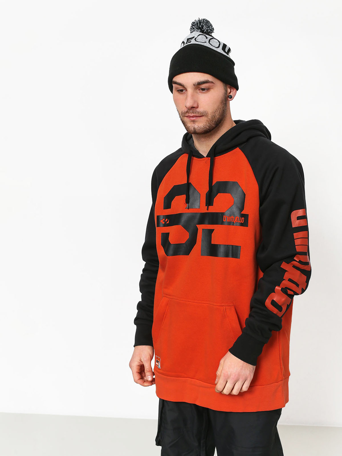 Mikina s kapucí ThirtyTwo Marquee HD (orange)