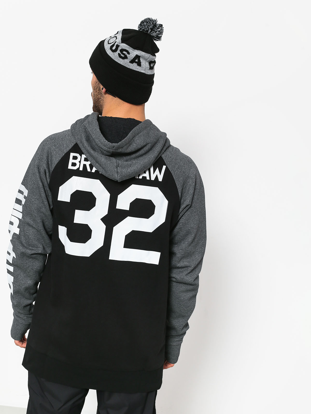 Mikina s kapucí ThirtyTwo Marquee HD (charcoal/heather)