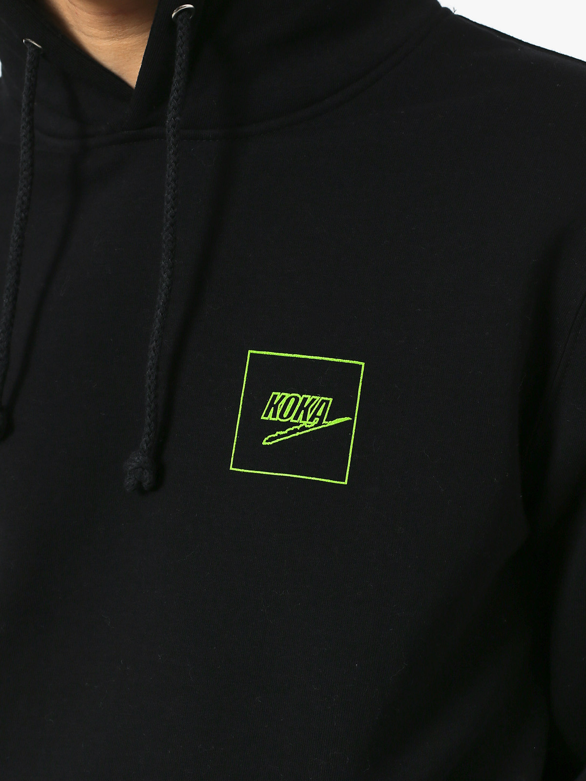 Mikina s kapucí Koka Fake Ball HD (black)