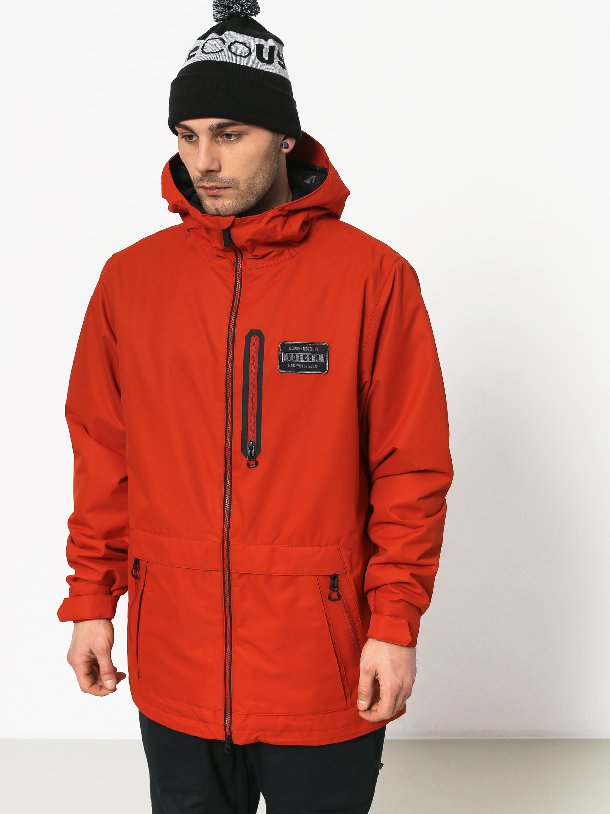 Pánská Snowboardová bunda Volcom Analyzer Ins (bor)