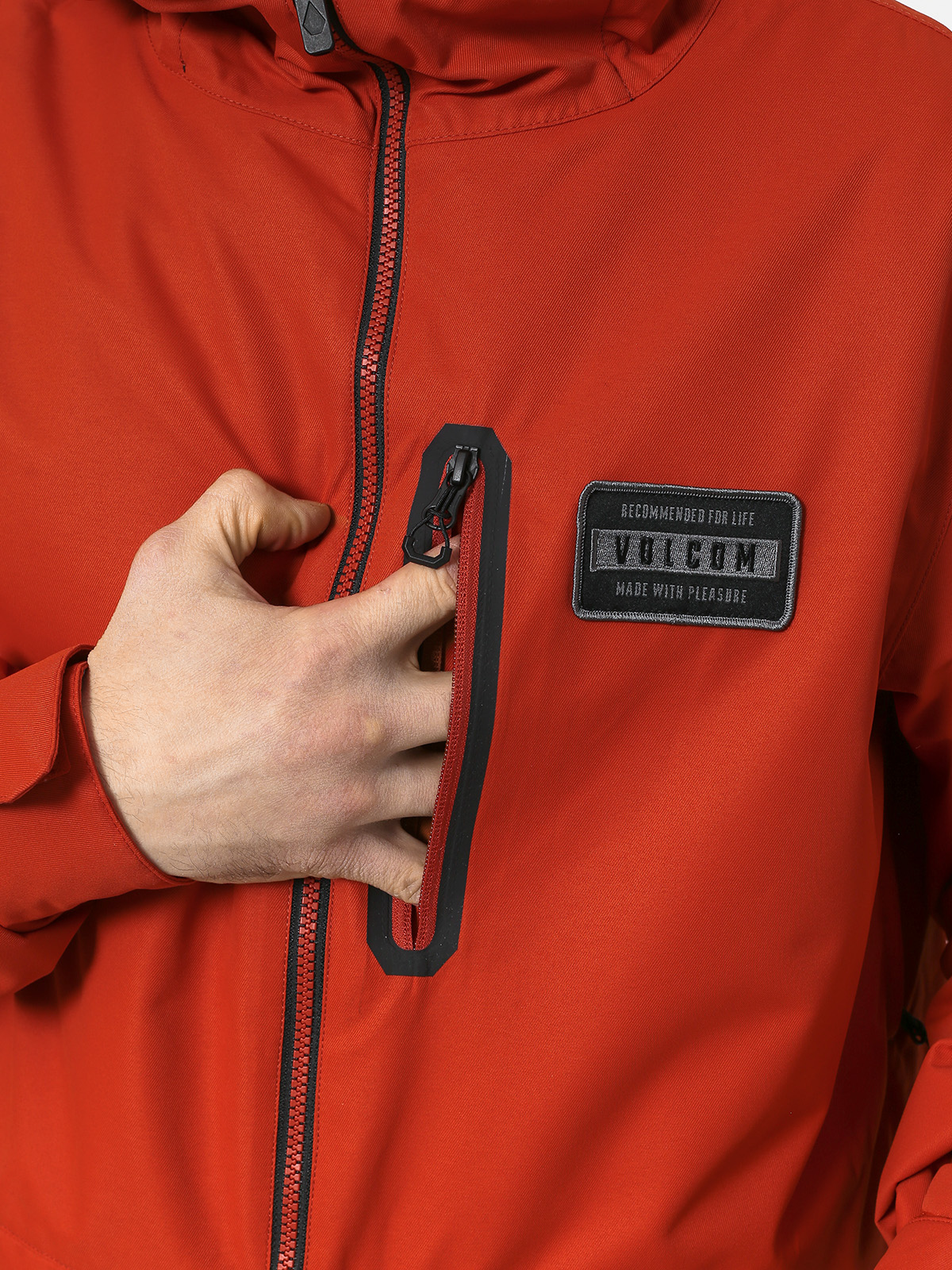 Pánská Snowboardová bunda Volcom Analyzer Ins (bor)