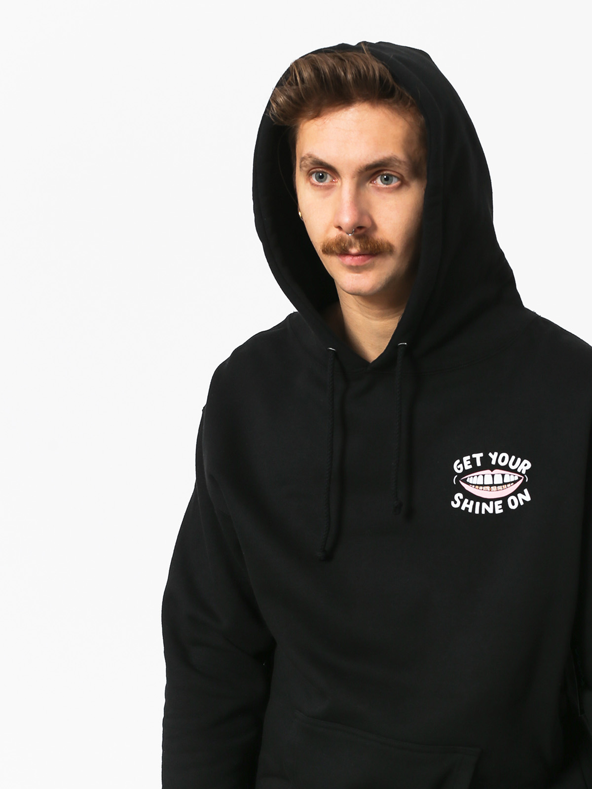 Mikina s kapucí Diamond Supply Co. Shine On (black)