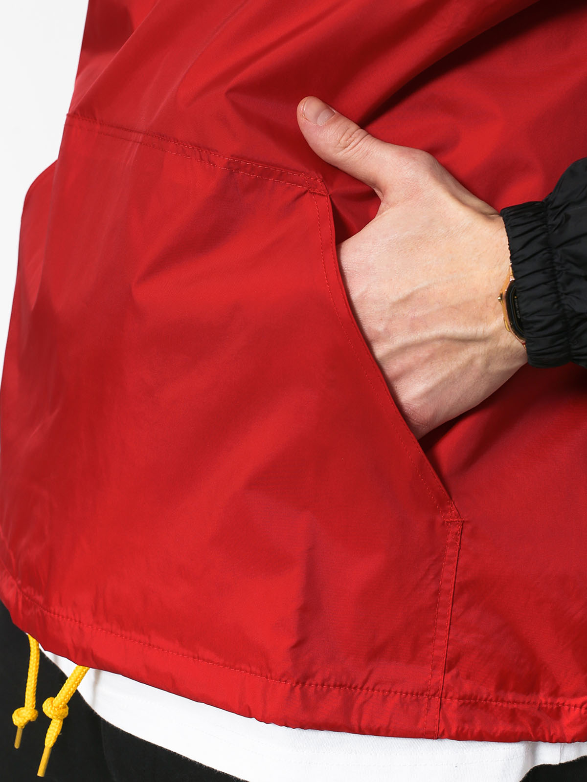 Bunda Thrasher Mag Logo Anorak (black red)