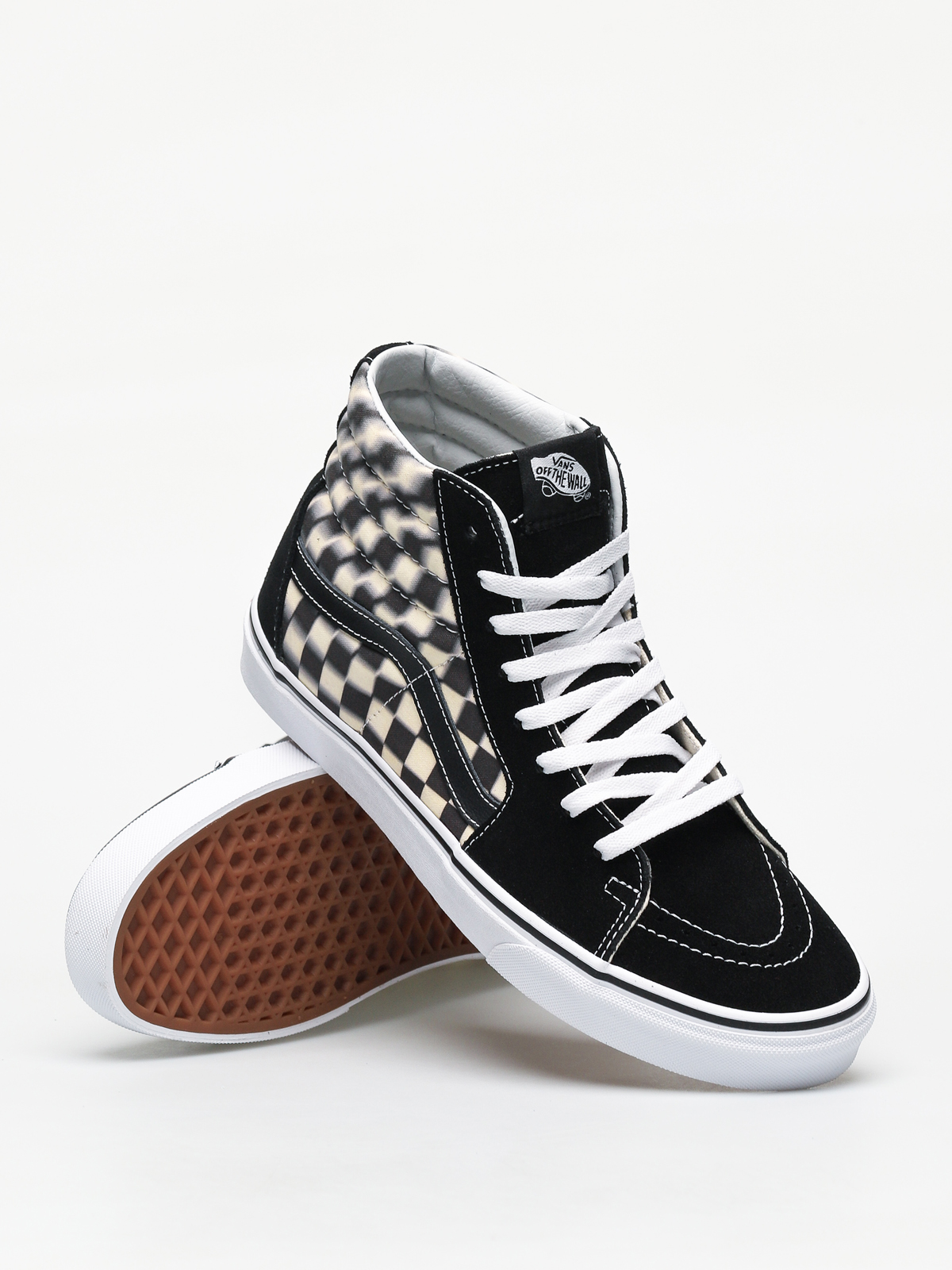 Vans sk8 hi online blur check