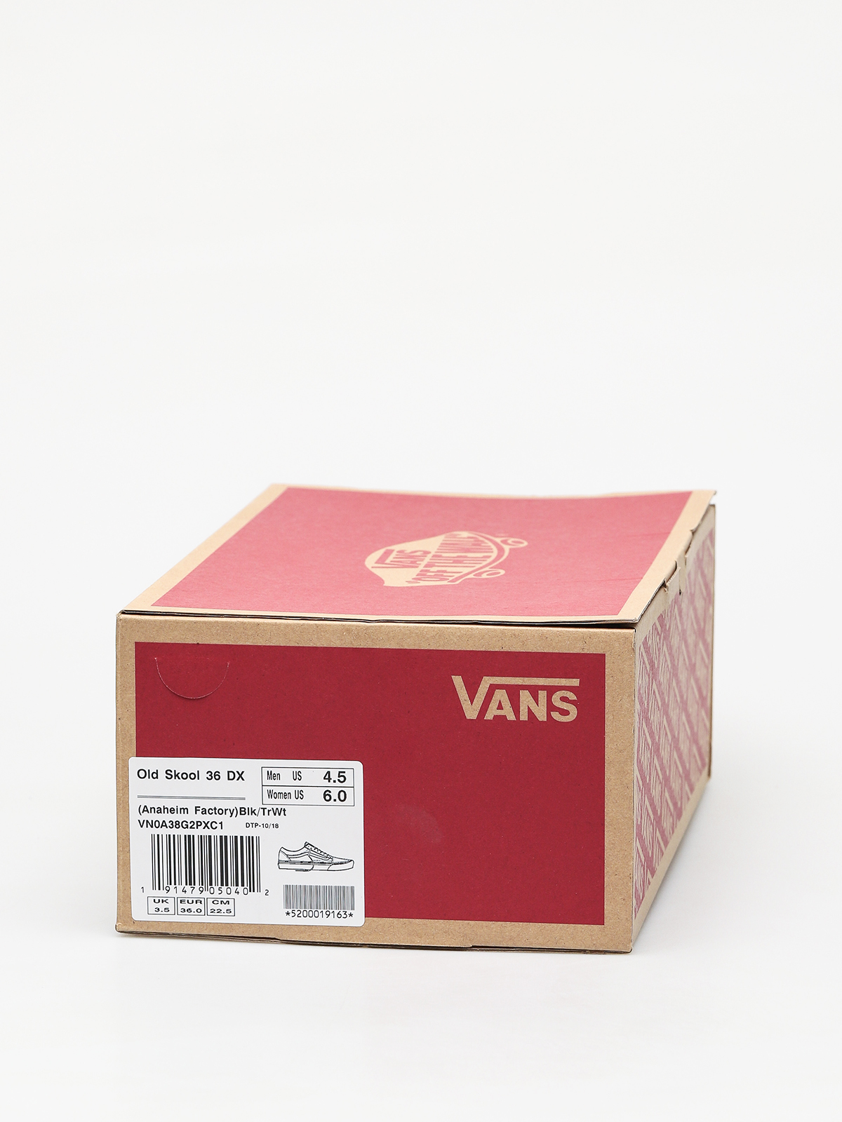 Boty Vans Old Skool 36 Dx (anaheim factory black/true white)