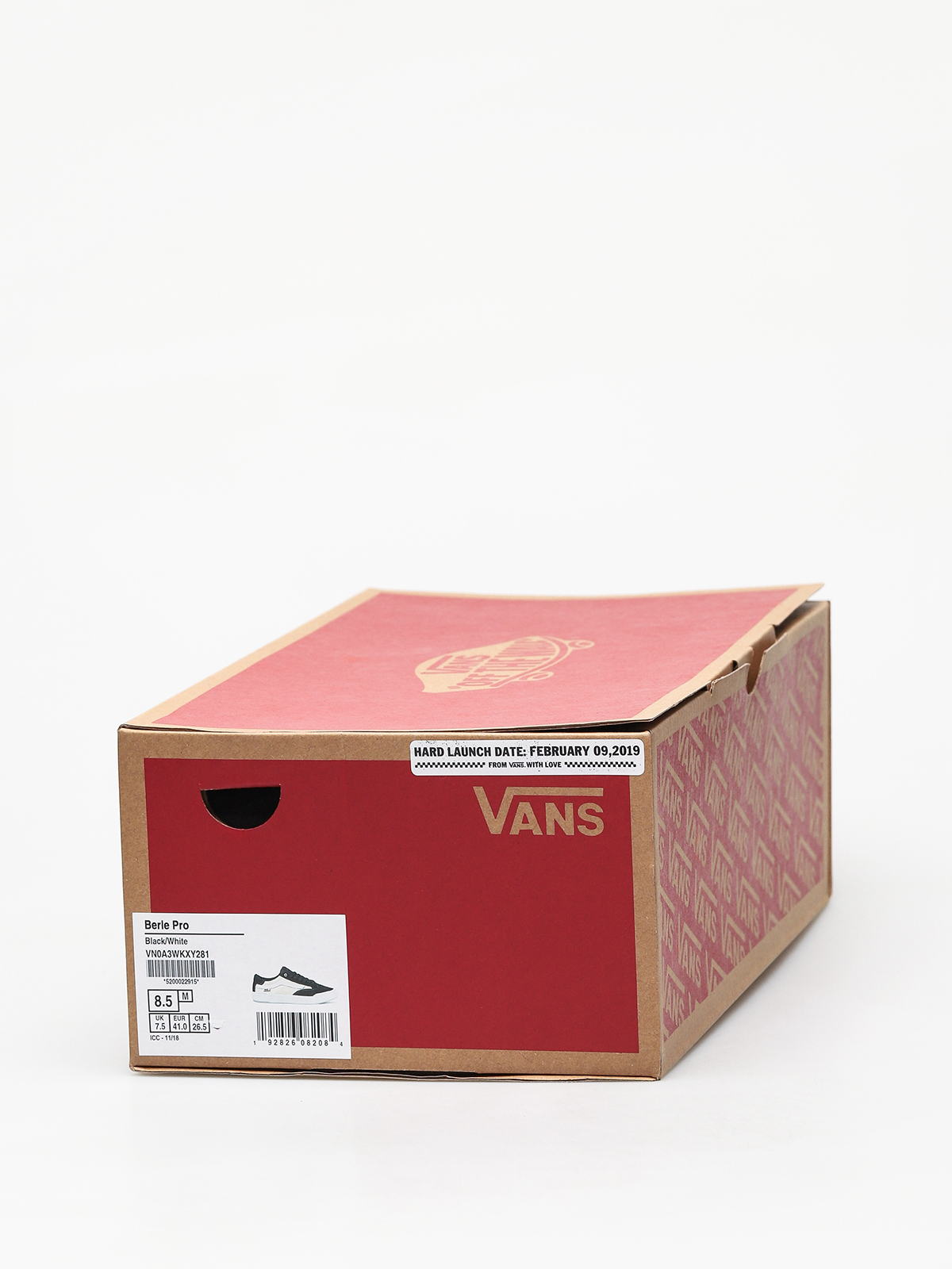 Boty Vans Berle Pro (black/white)