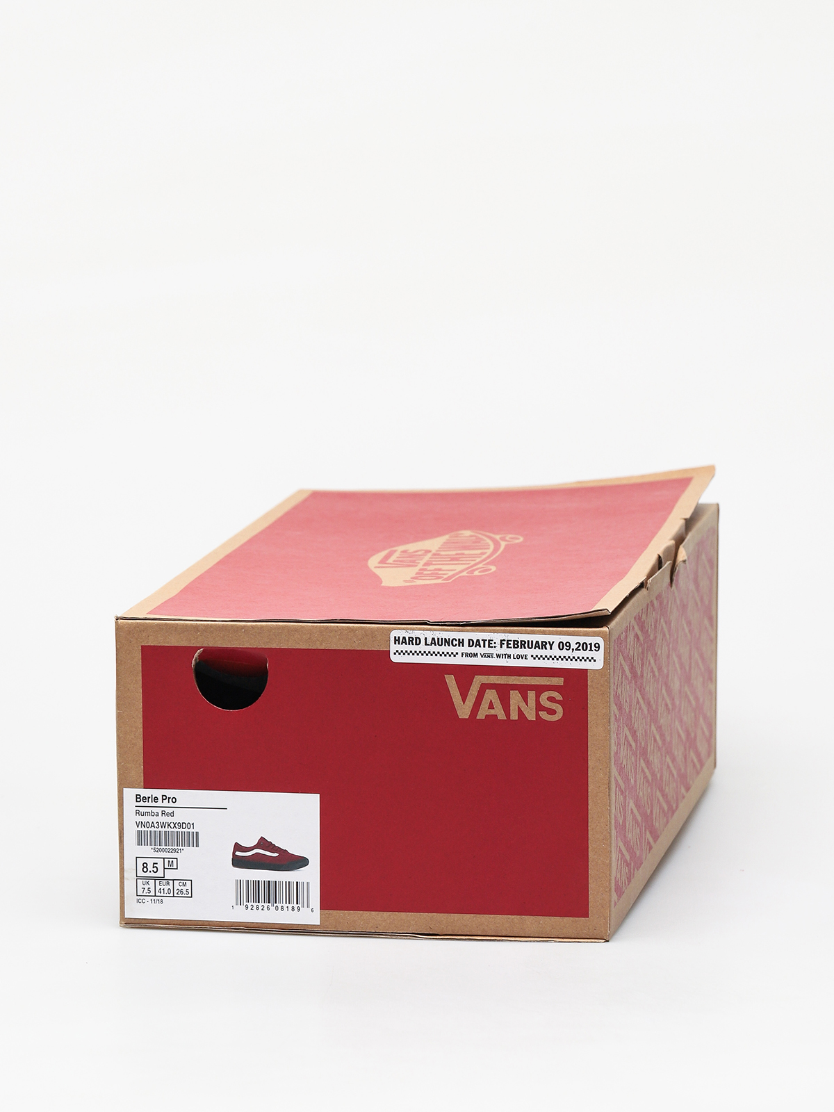 Boty Vans Berle Pro (rumba red)
