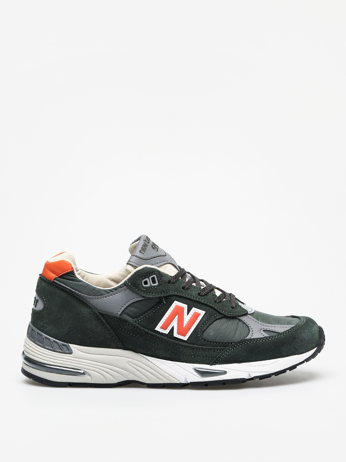 Boty New Balance 991 (green/orange)