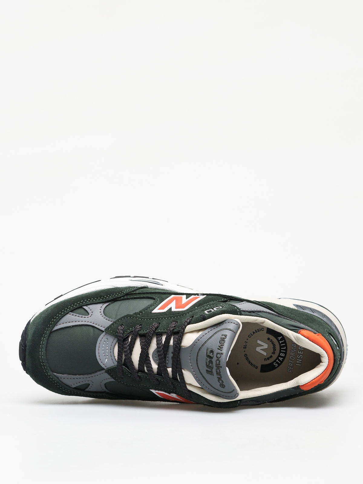 Boty New Balance 991 (green/orange)