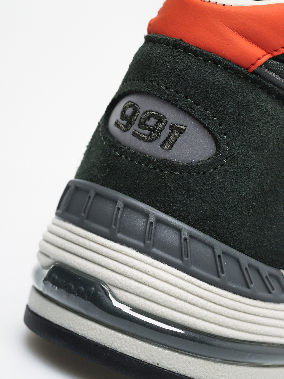 Boty New Balance 991 (green/orange)