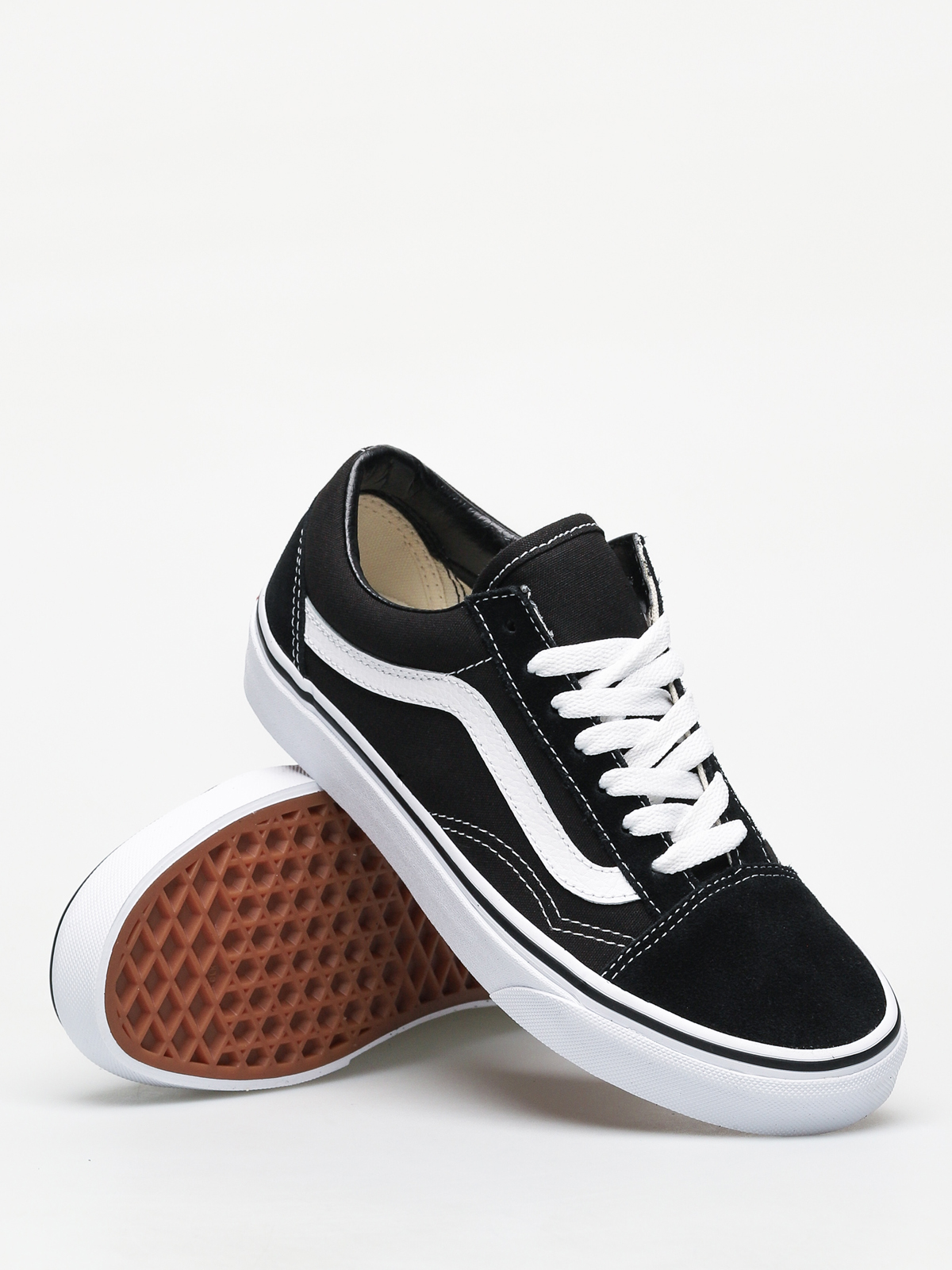 vans boots black and white