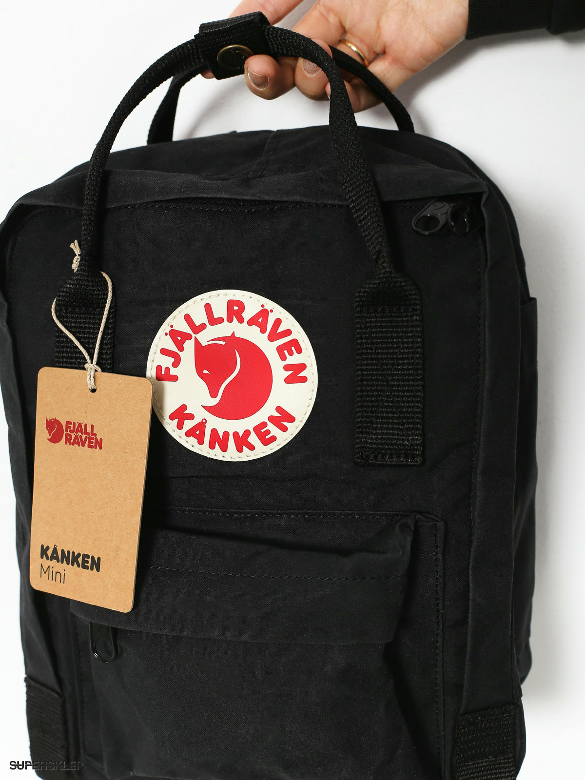 kanken black mini