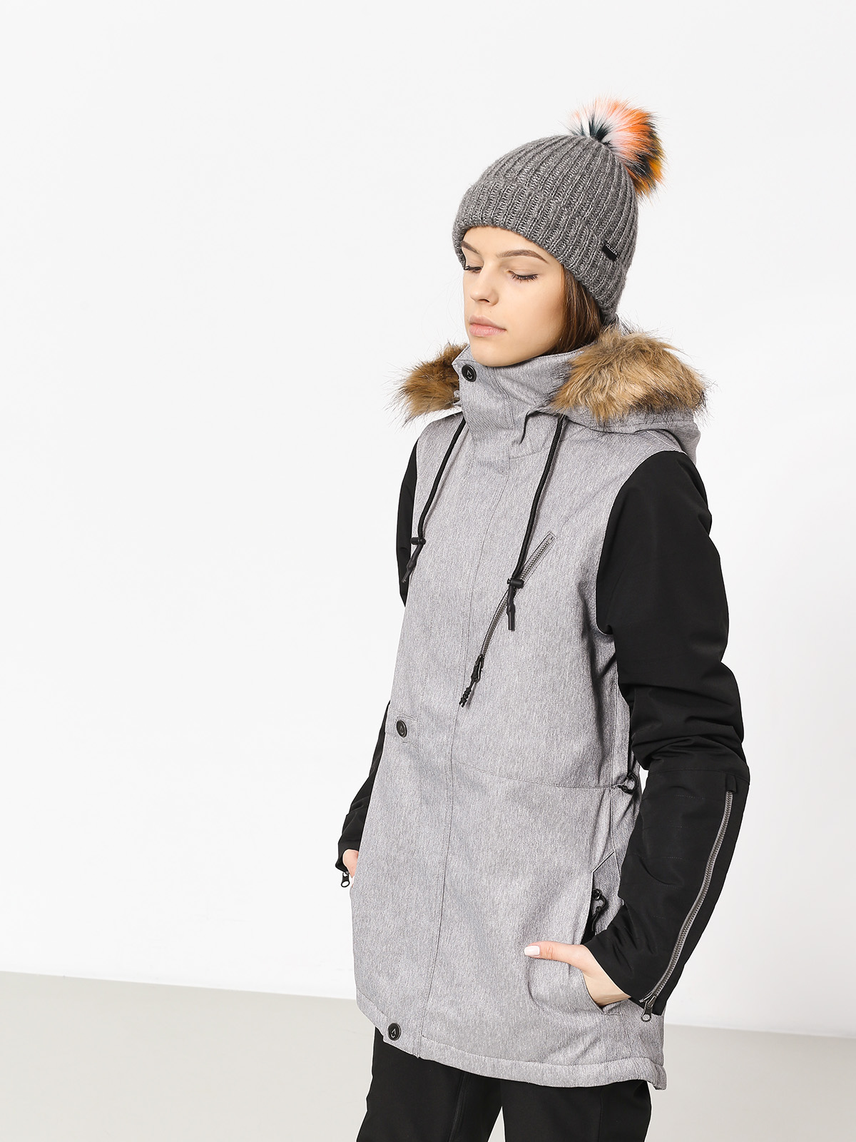 Dámská Snowboardová bunda Volcom Fawn Ins (hgr)