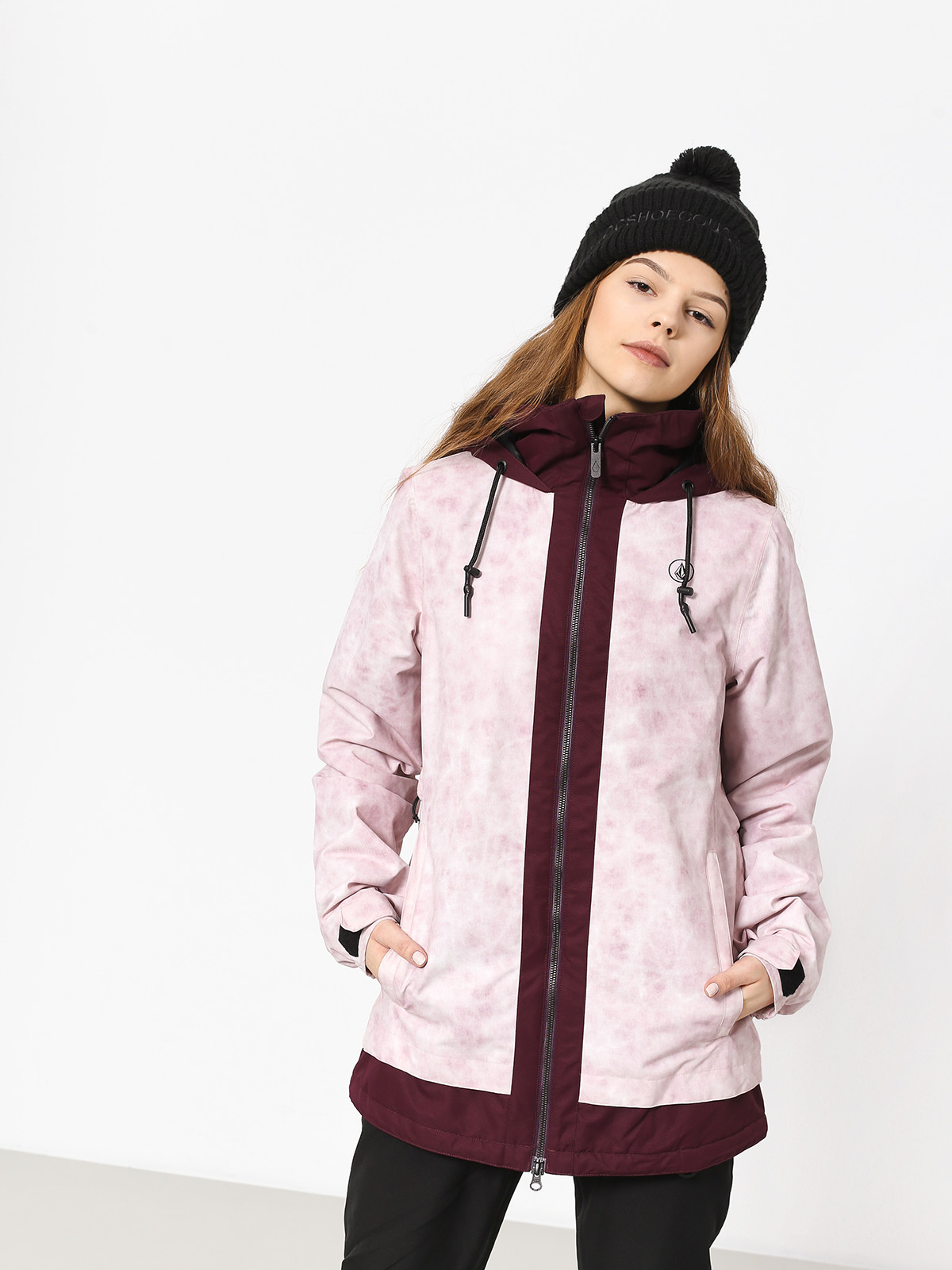 Dámská Snowboardová bunda Volcom Westland Ins (pnk)