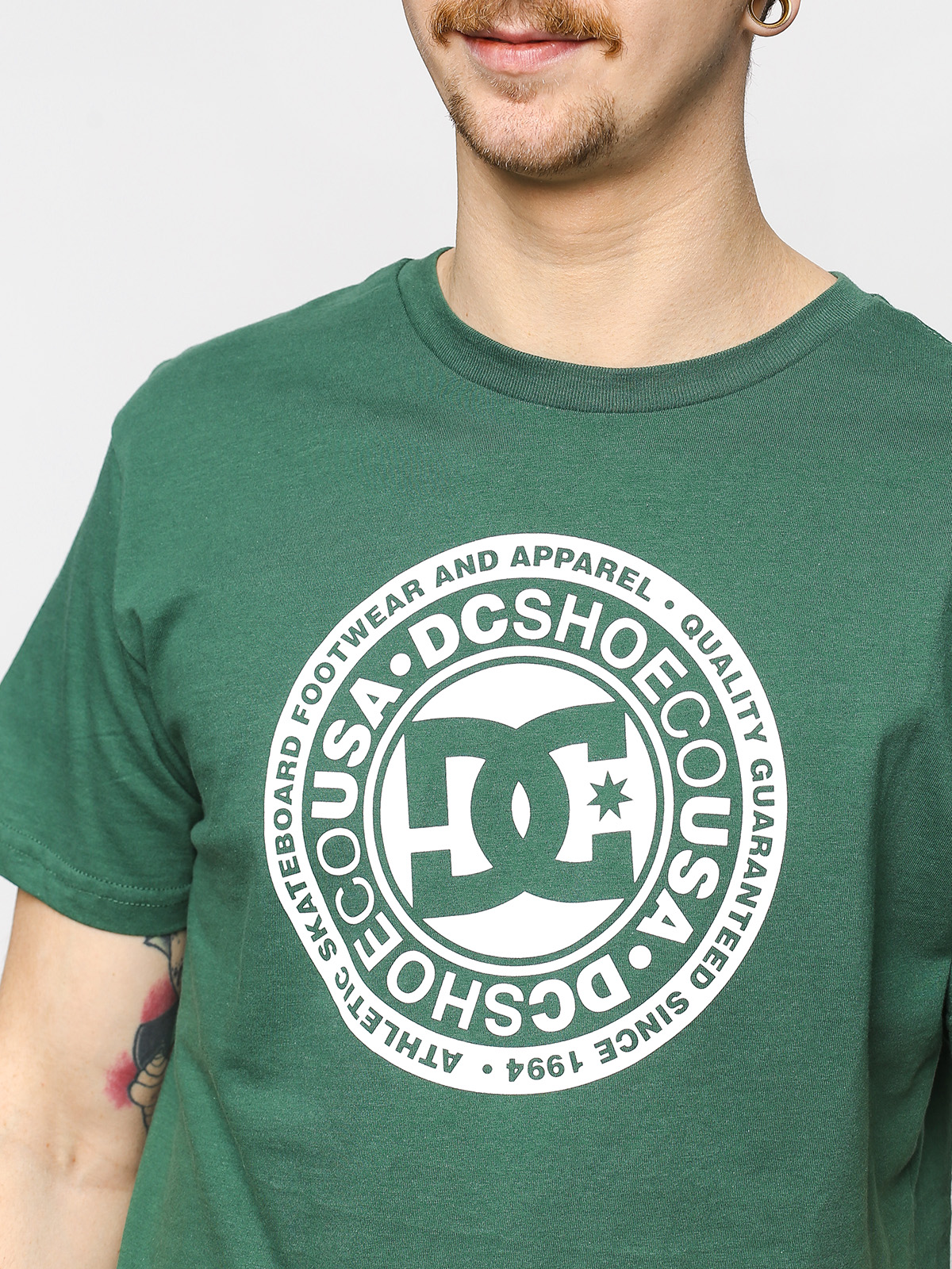 Tričko DC Circle Star 2 (hunter green)