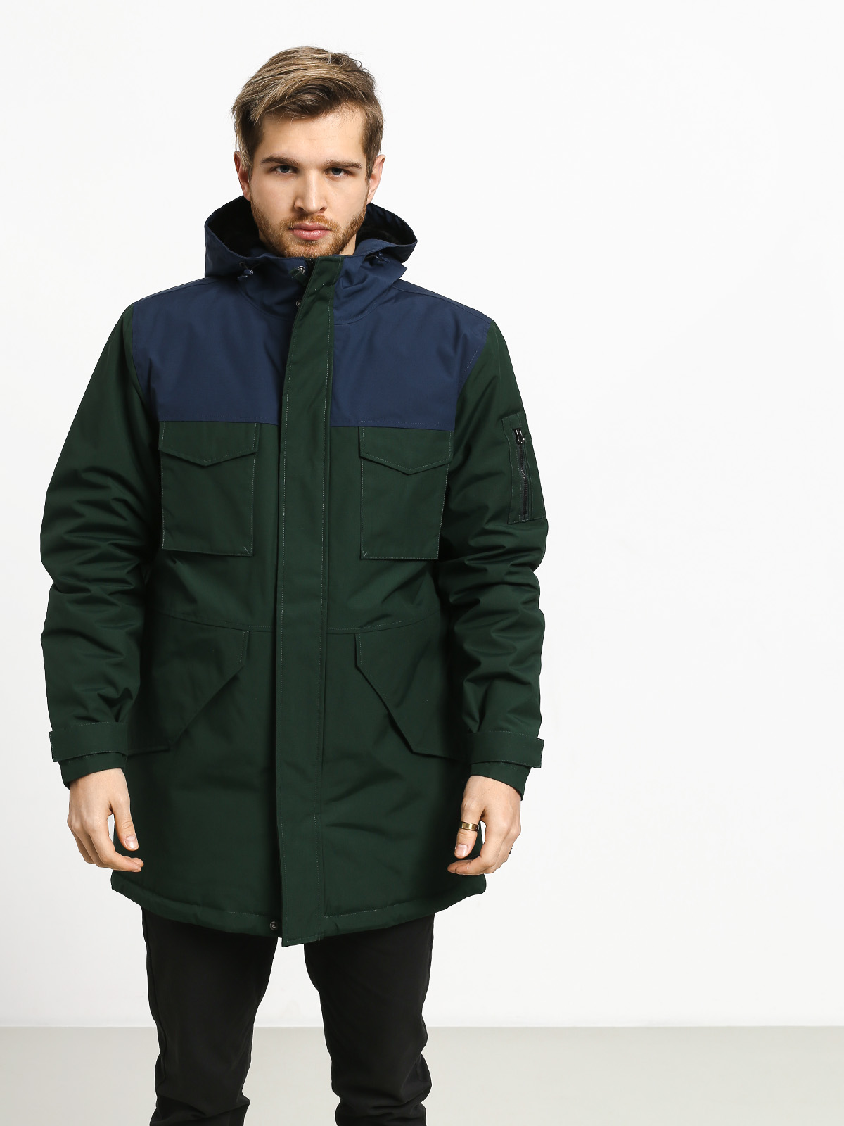 Bunda Vans Revere Mte (darkest spruce/dress blues)