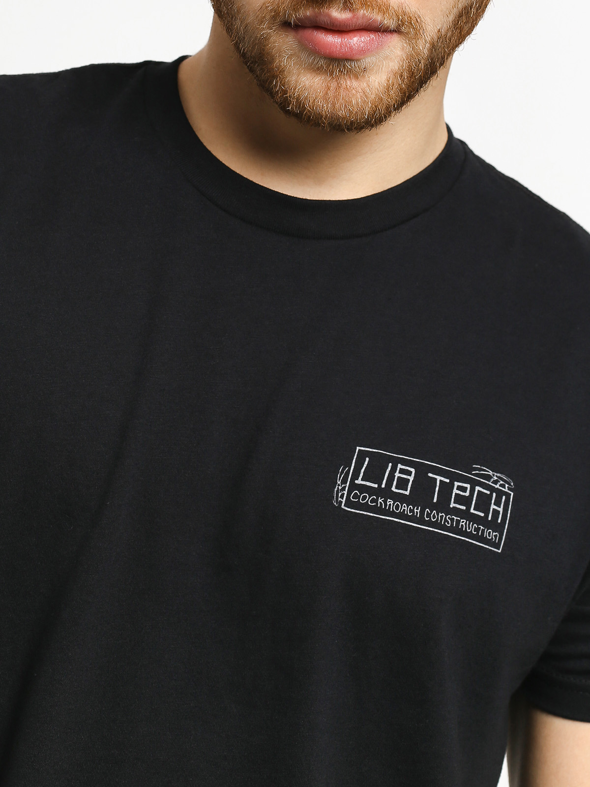 Tričko Lib Tech Cockroach Construction (black)