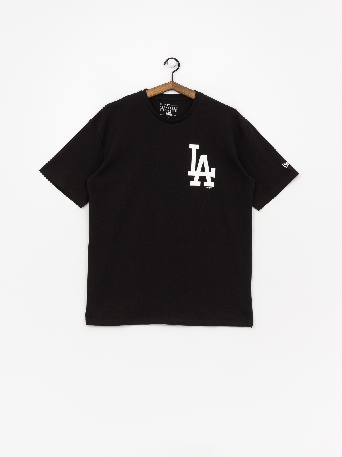 Tričko New Era Oversized Logo Los Angeles Dodgers (black)