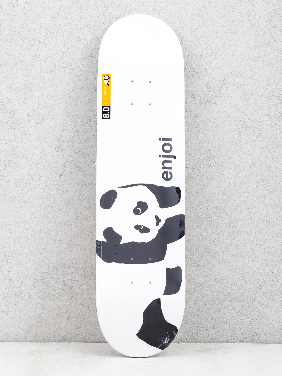 Deska Enjoi Panda Logo Wide (wht) 8.0