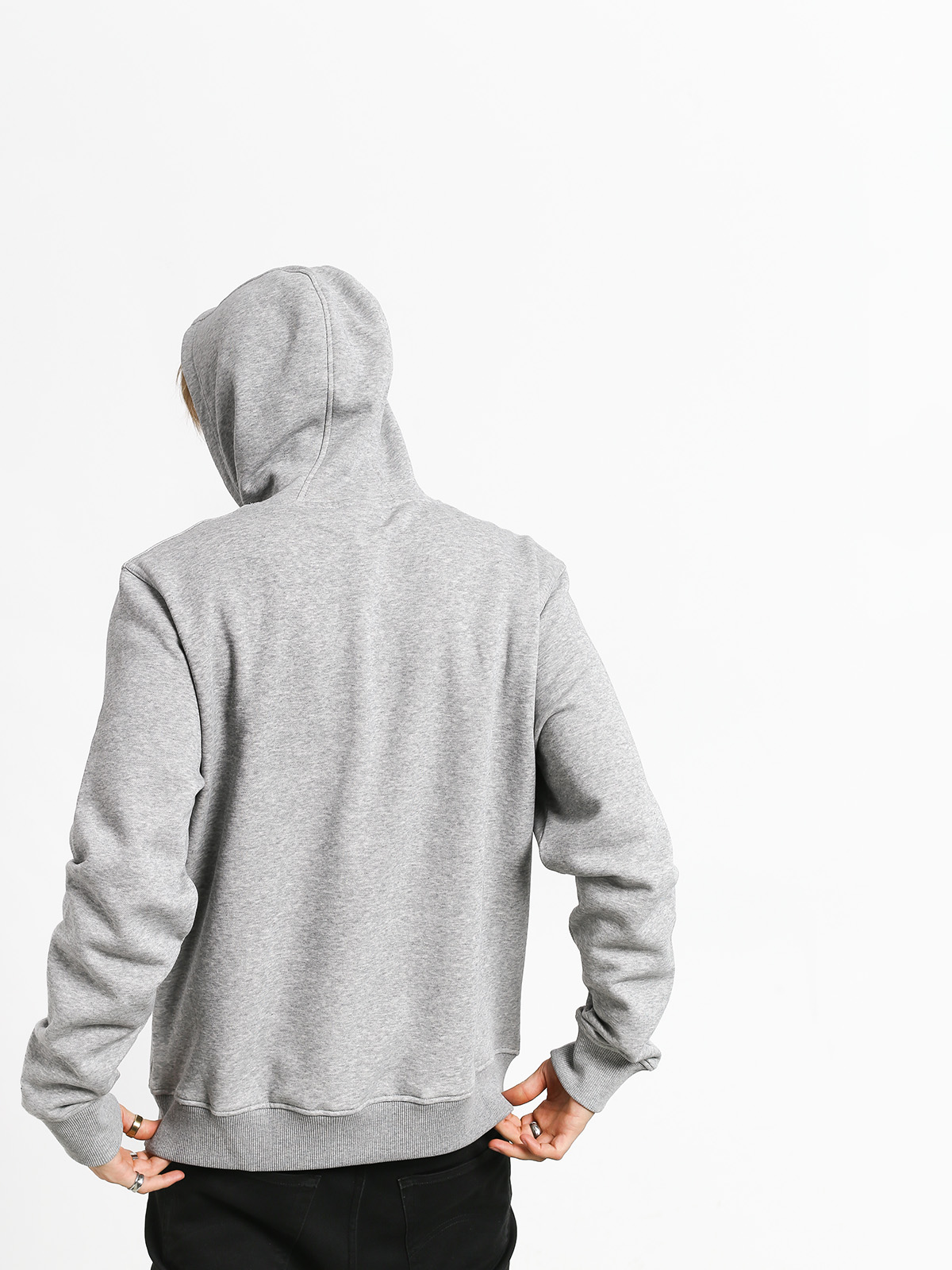 Mikina s kapucí New Era Top 6 Los Angeles Lakers HD (heather gray)