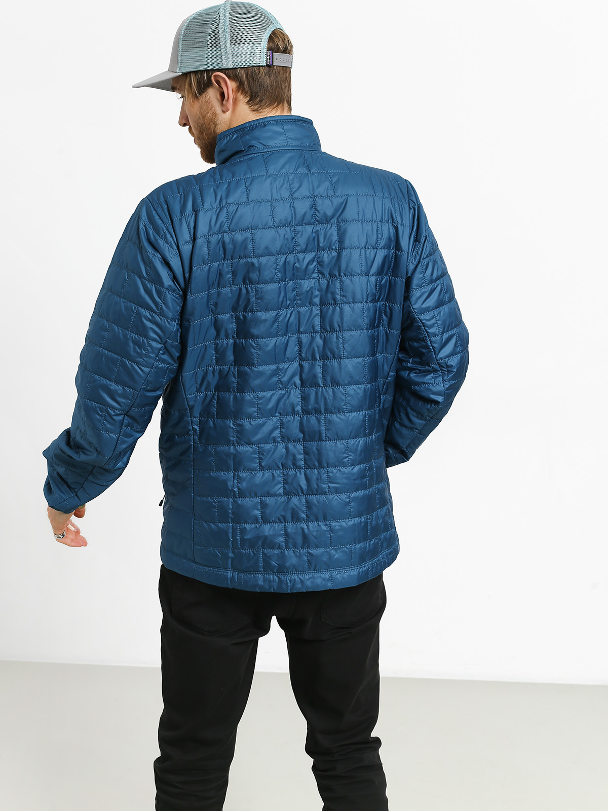 Bunda Patagonia Nano Puff (big sur blue w/balkan blue)