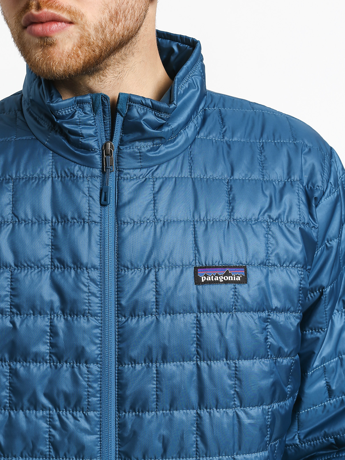 Bunda Patagonia Nano Puff (big sur blue w/balkan blue)