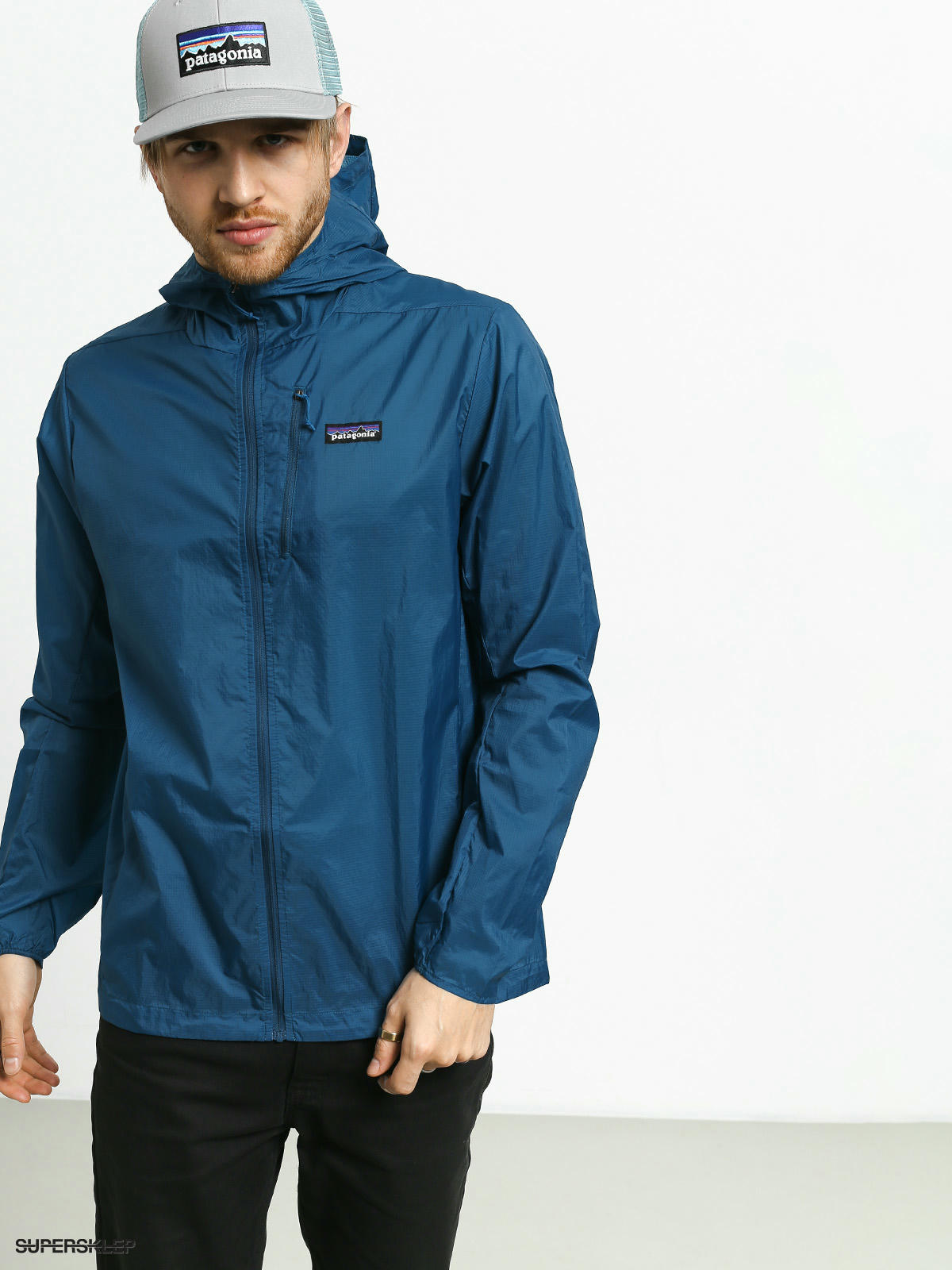 Patagonia houdini sale balkan blue