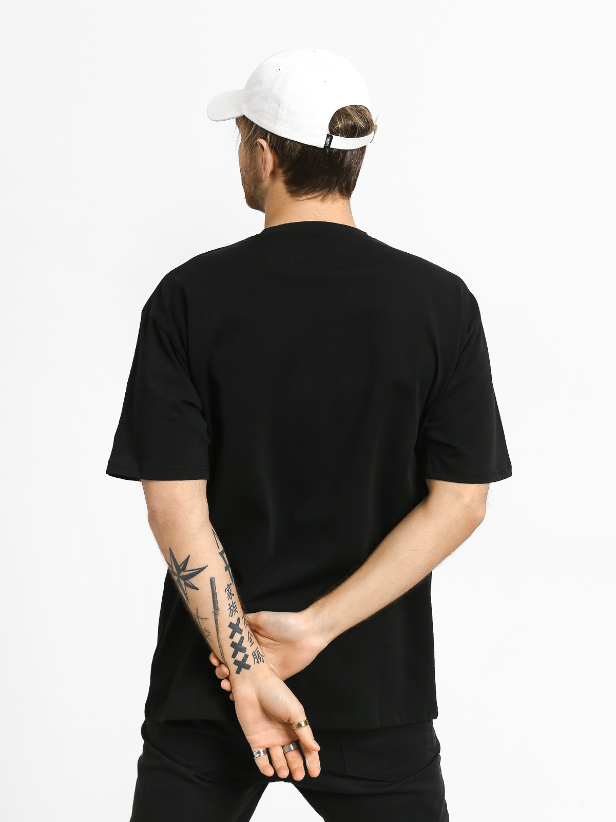 Tričko New Era Oversized Logo Los Angeles Dodgers (black)