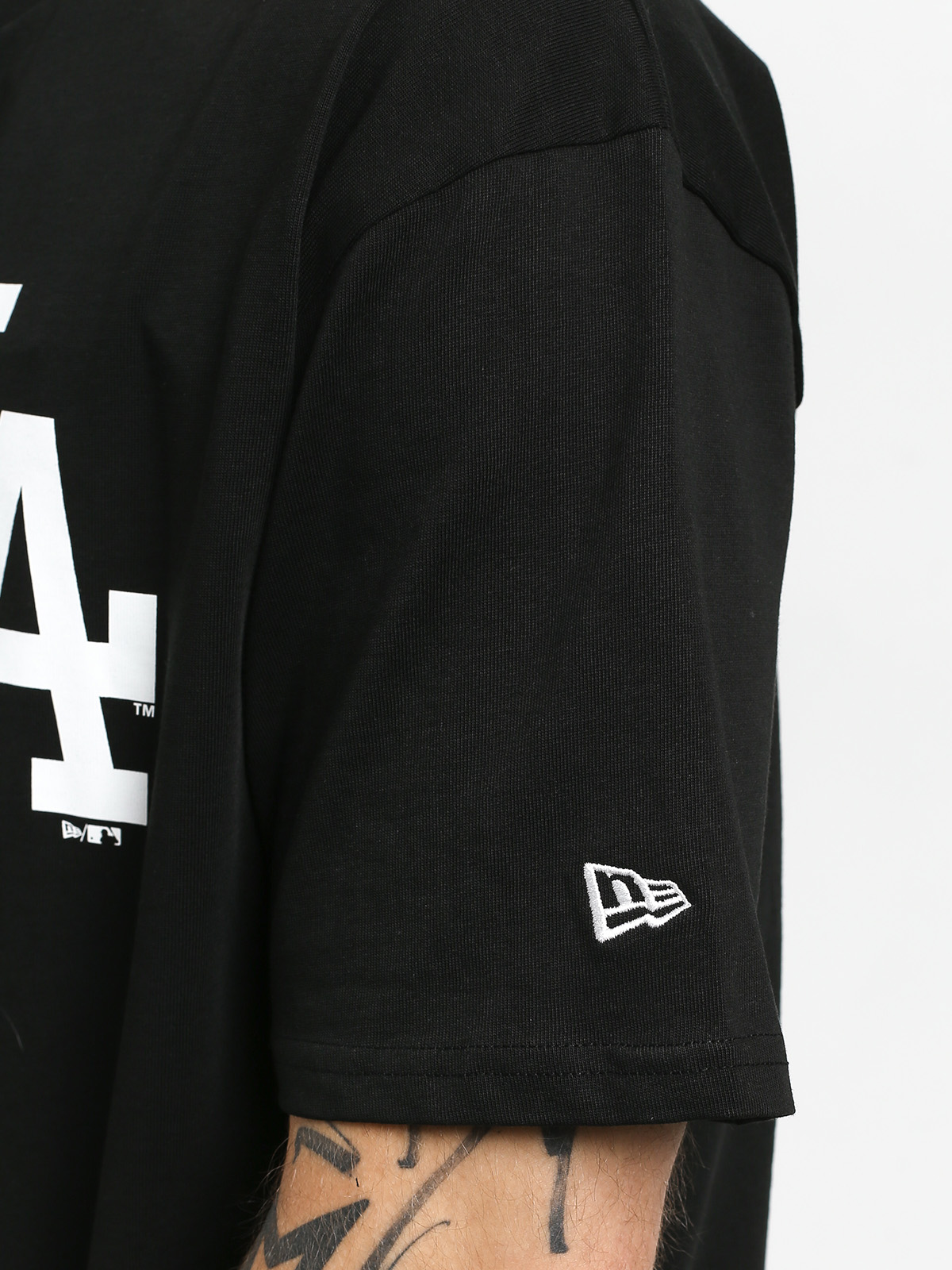 Tričko New Era Oversized Logo Los Angeles Dodgers (black)