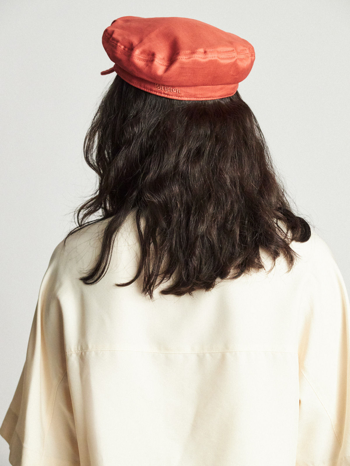 Klobouk s kšiltem Brixton Fiddler Un W ZD Wmn (red clay)