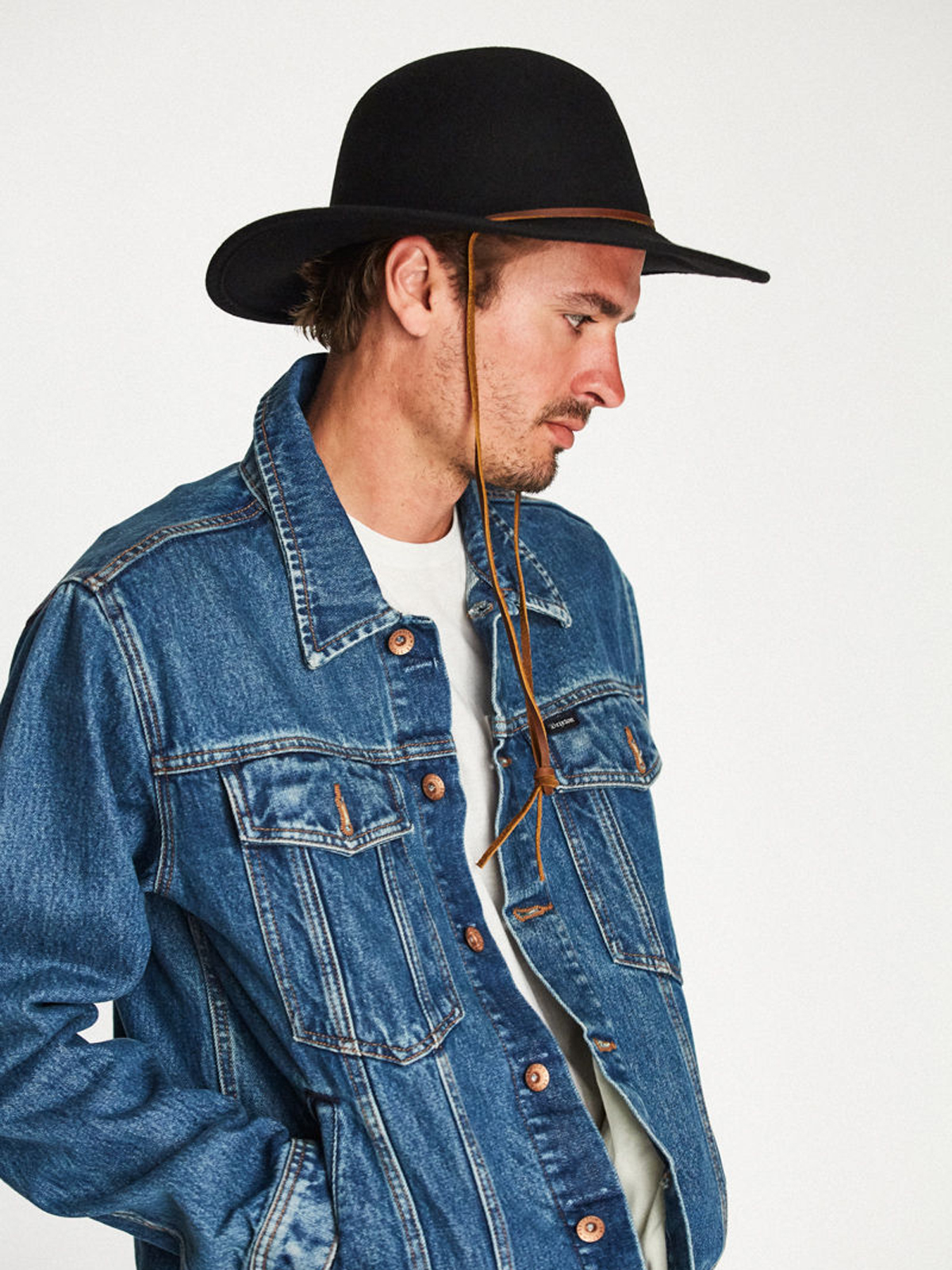 Klobouk Brixton Tiller (black)