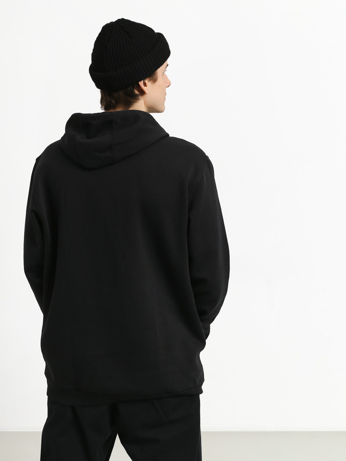 Mikina s kapucí adidas Towning HD (black/white/actblu/a)