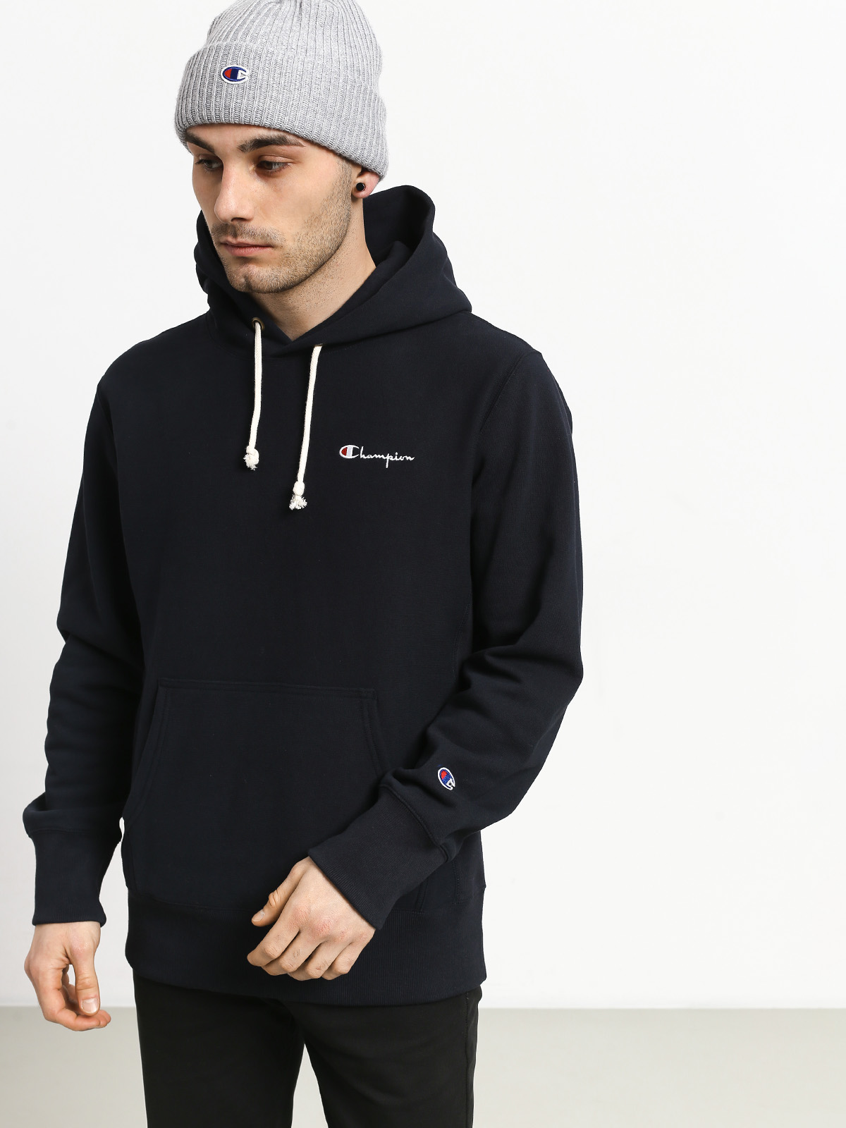 Mikina s kapucí Champion Premium Reverse Weave Hooded Sweatshirt HD (nny)