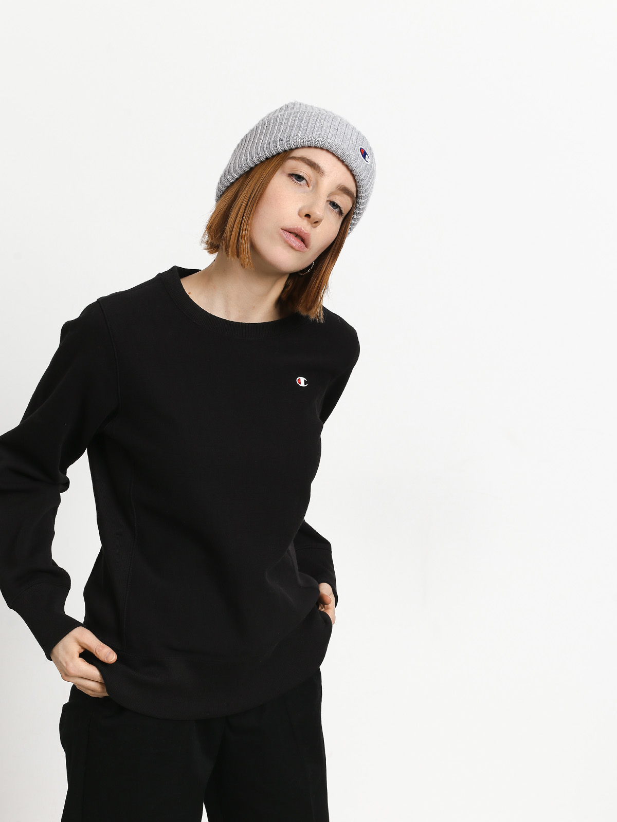 Mikina Champion Premium Reverse Weave Crewneck Wmn (nbk)
