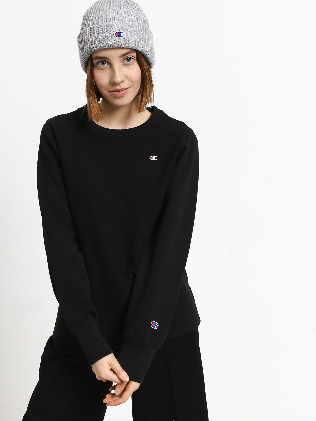 Mikina Champion Premium Reverse Weave Crewneck Wmn (nbk)
